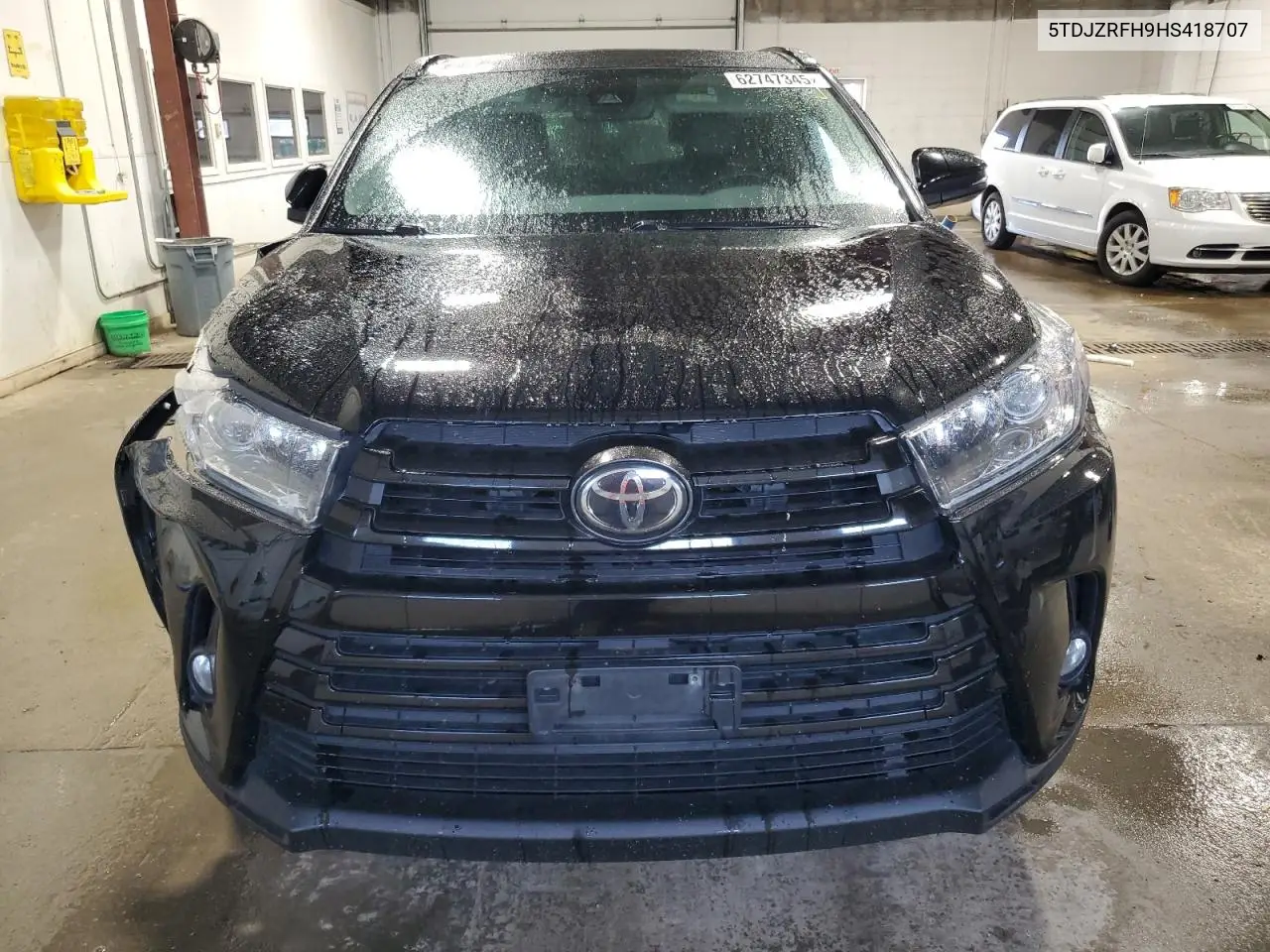 2017 Toyota Highlander Se VIN: 5TDJZRFH9HS418707 Lot: 62747345