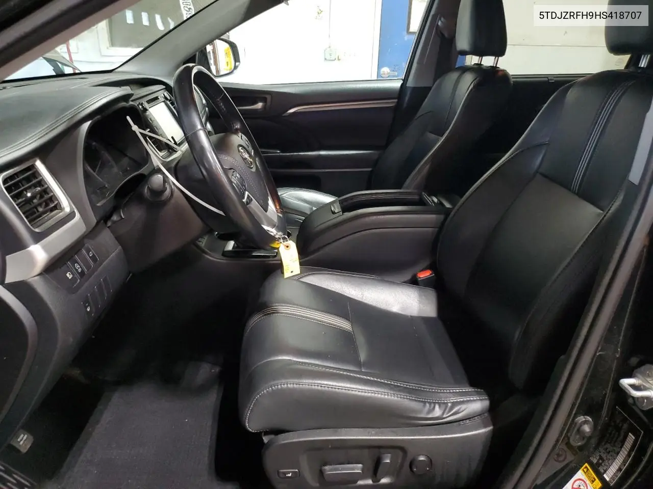 2017 Toyota Highlander Se VIN: 5TDJZRFH9HS418707 Lot: 62747345