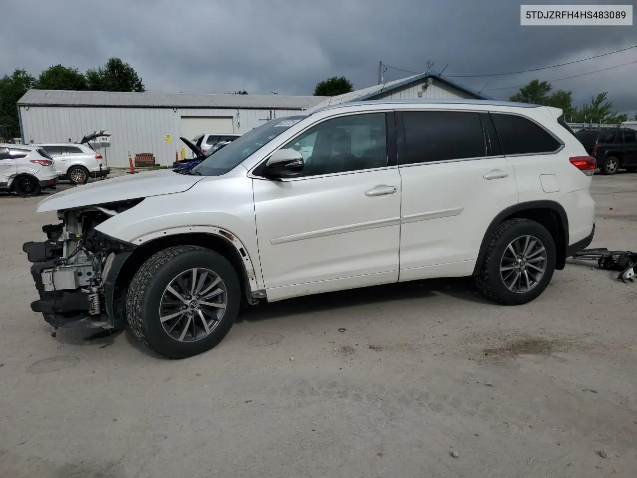 2017 Toyota Highlander Se VIN: 5TDJZRFH4HS483089 Lot: 62837725