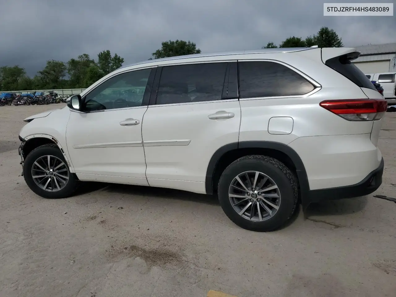 2017 Toyota Highlander Se VIN: 5TDJZRFH4HS483089 Lot: 62837725