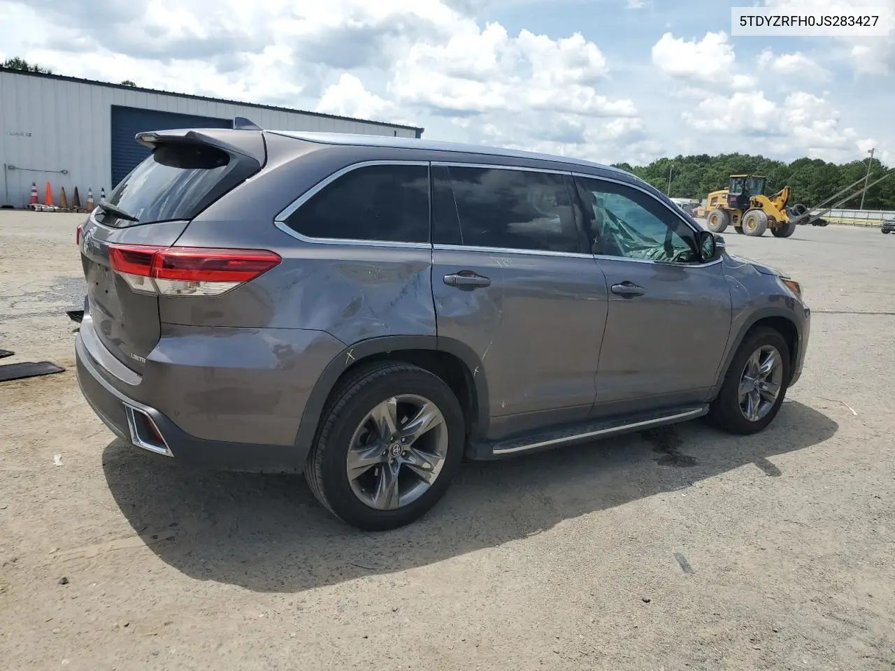 2018 Toyota Highlander Limited VIN: 5TDYZRFH0JS283427 Lot: 62351505