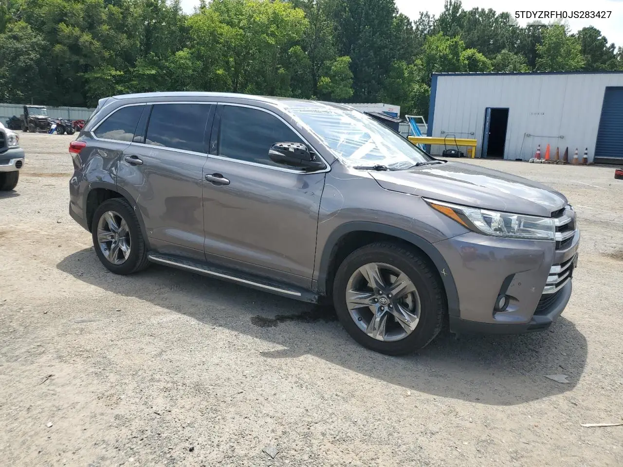 2018 Toyota Highlander Limited VIN: 5TDYZRFH0JS283427 Lot: 62351505