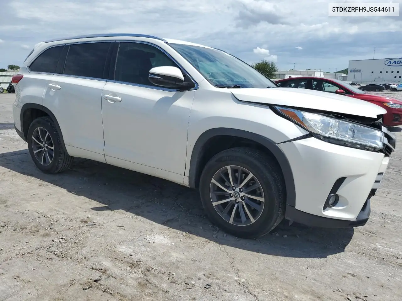 2018 Toyota Highlander Se VIN: 5TDKZRFH9JS544611 Lot: 63119835