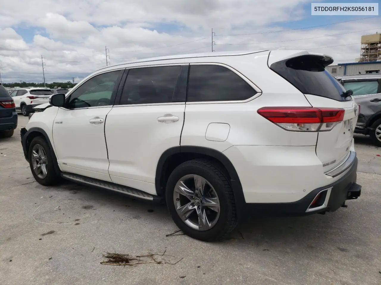5tddgrfh2ks056181 5TDDGRFH2KS056181 2019 Toyota Highlander Hybrid Limited