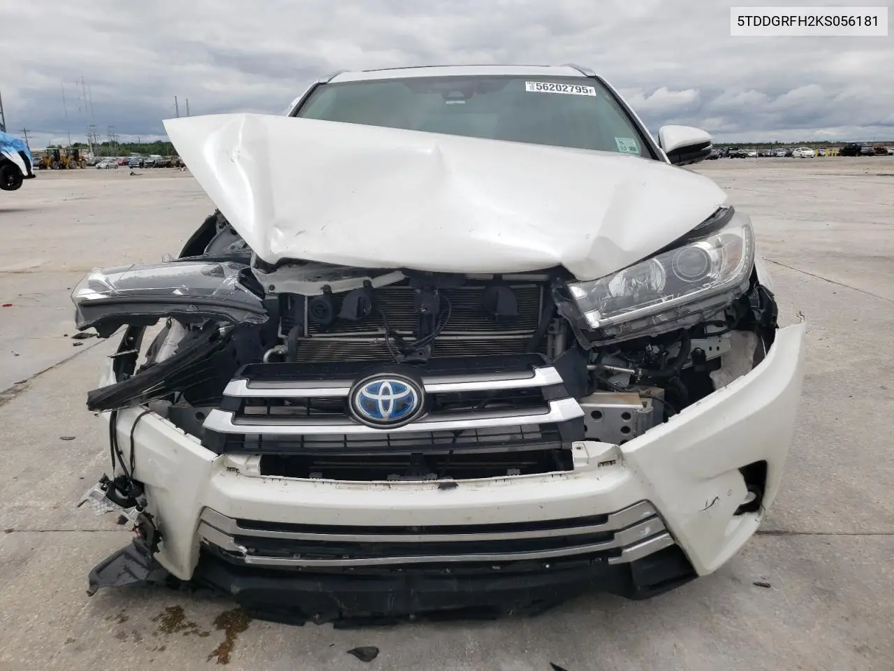 5tddgrfh2ks056181 5TDDGRFH2KS056181 2019 Toyota Highlander Hybrid Limited