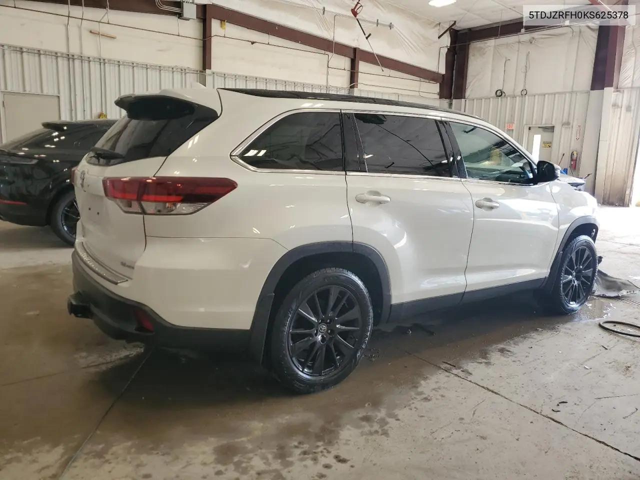 2019 Toyota Highlander Se VIN: 5TDJZRFH0KS625378 Lot: 62521445