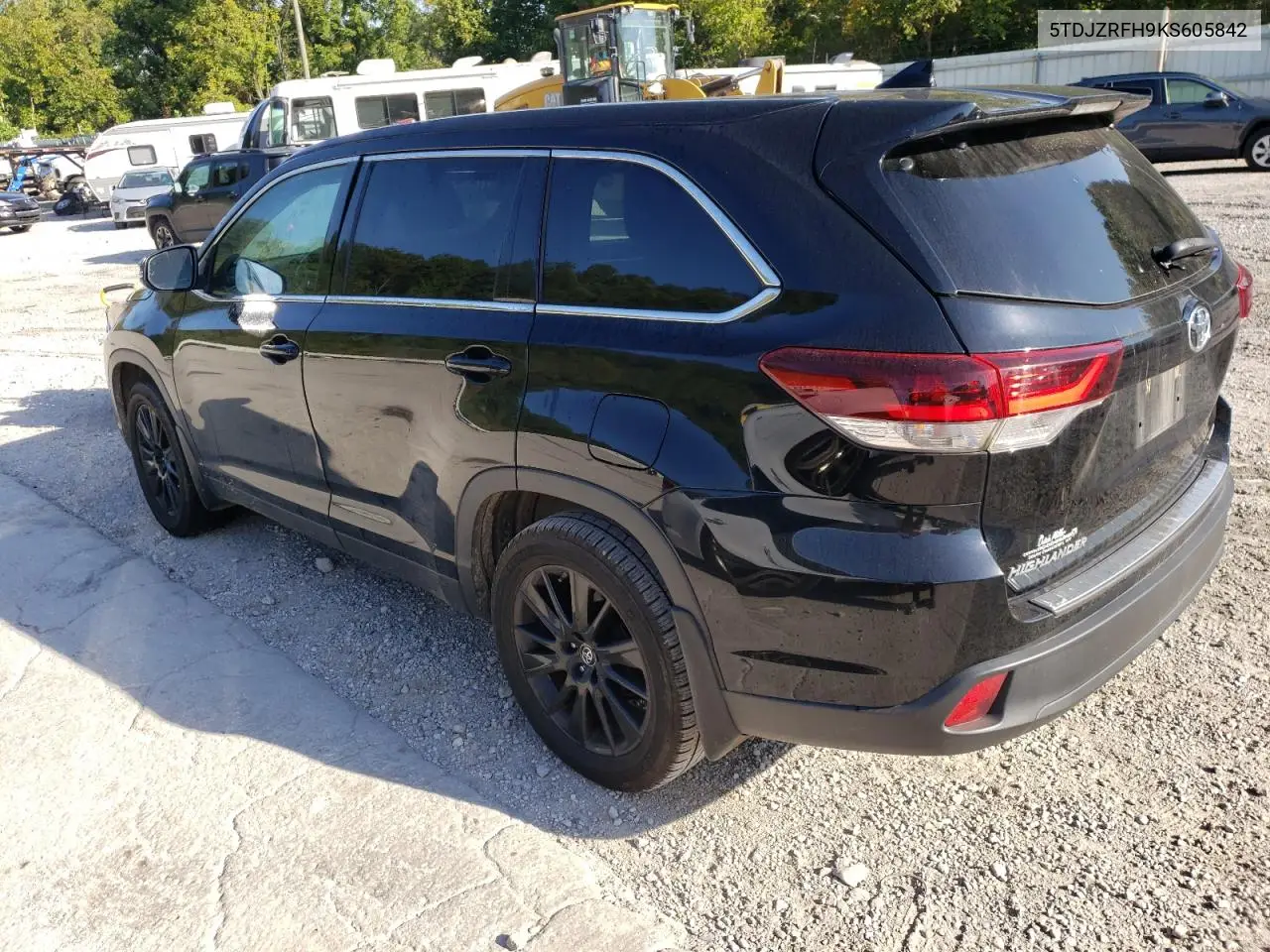 2019 Toyota Highlander Se VIN: 5TDJZRFH9KS605842 Lot: 68599993