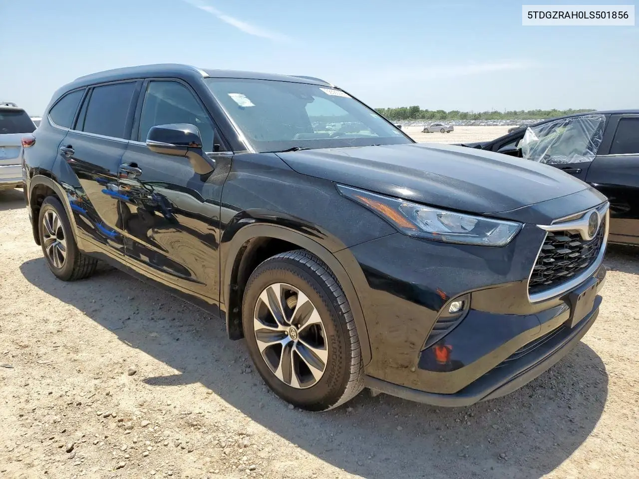 2020 Toyota Highlander Xle VIN: 5TDGZRAH0LS501856 Lot: 56585995