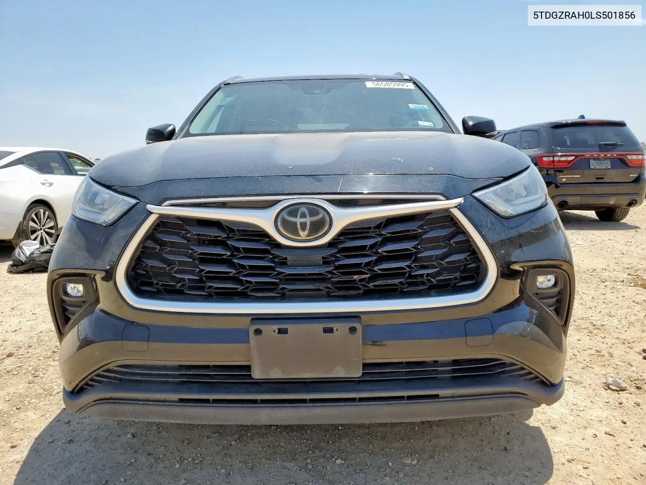 2020 Toyota Highlander Xle VIN: 5TDGZRAH0LS501856 Lot: 56585995