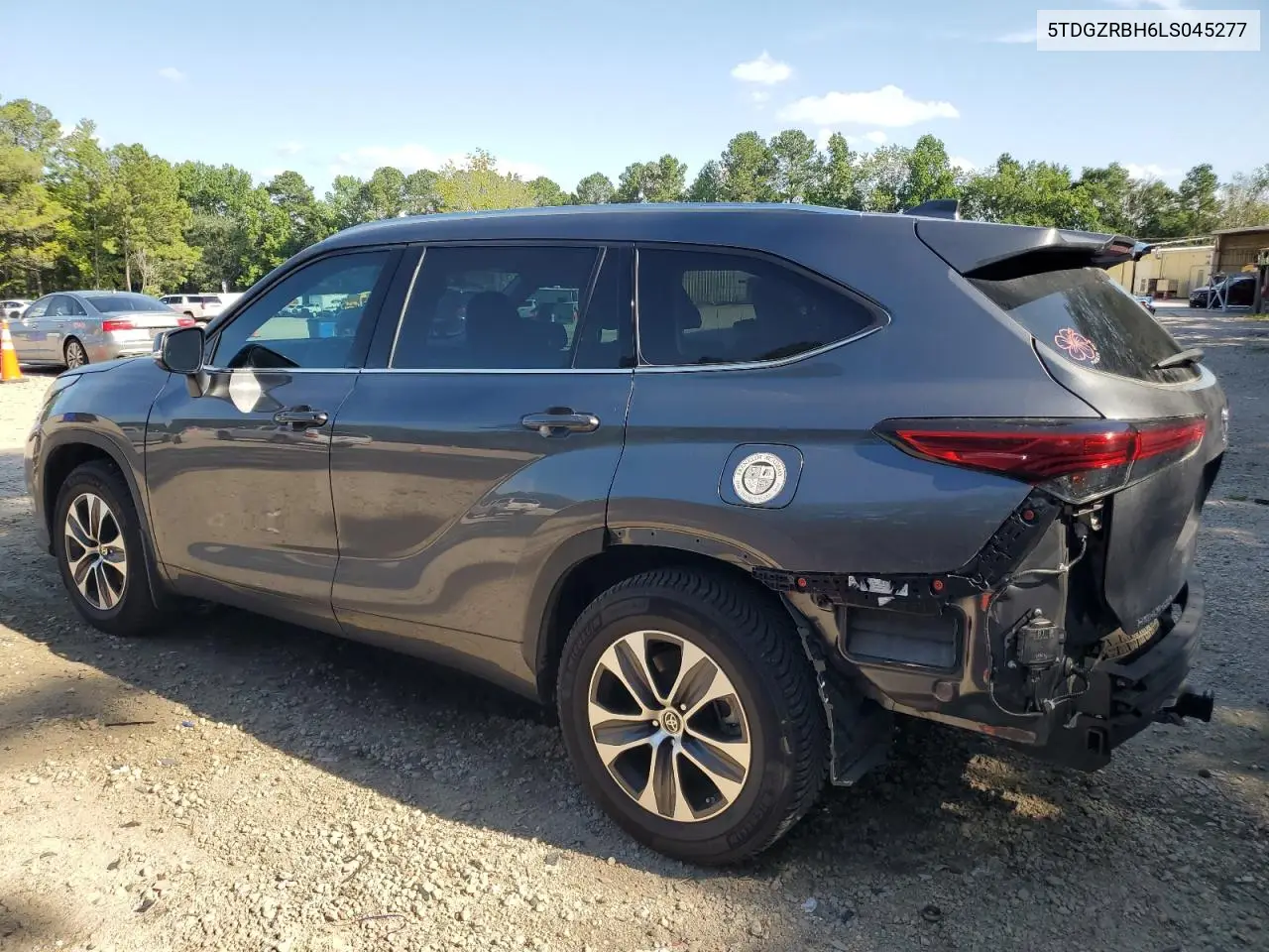 2020 Toyota Highlander Xle VIN: 5TDGZRBH6LS045277 Lot: 61299305