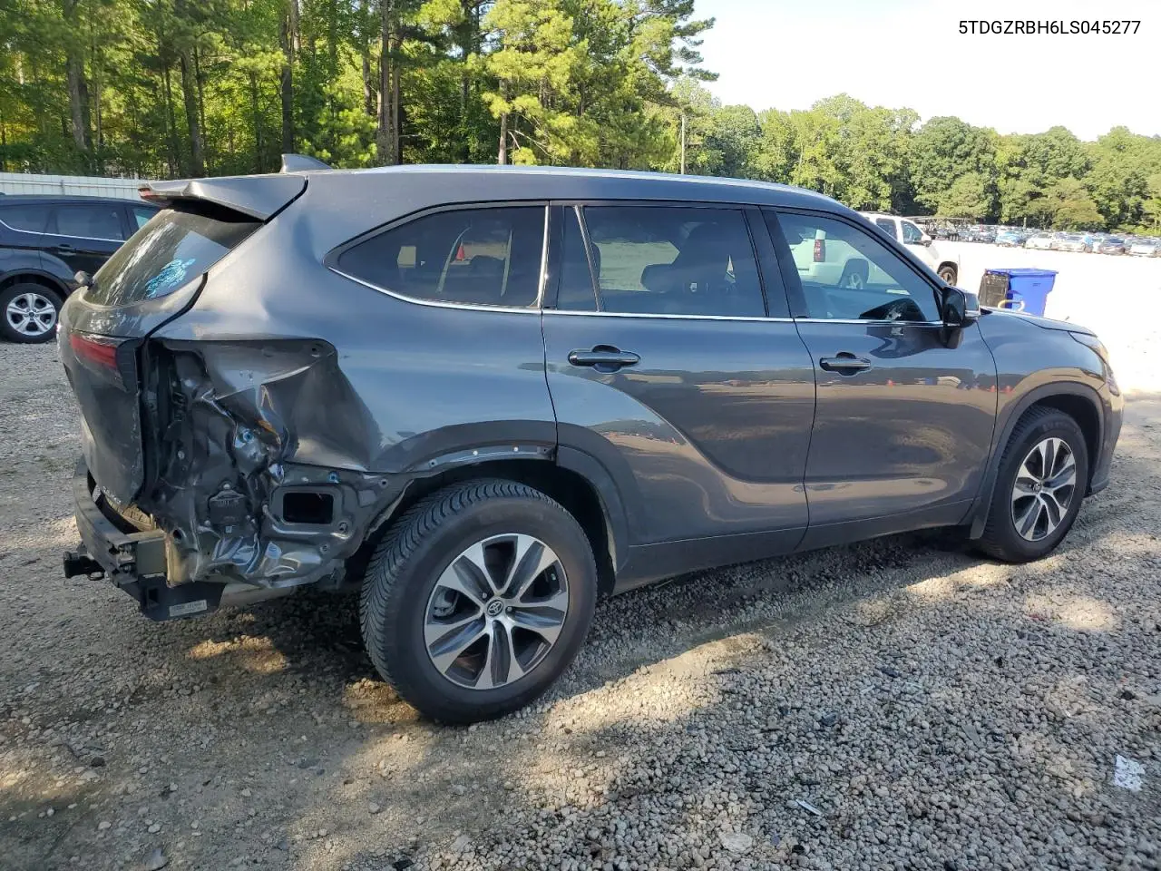 2020 Toyota Highlander Xle VIN: 5TDGZRBH6LS045277 Lot: 61299305