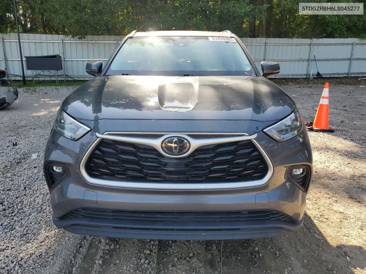 2020 Toyota Highlander Xle VIN: 5TDGZRBH6LS045277 Lot: 61299305