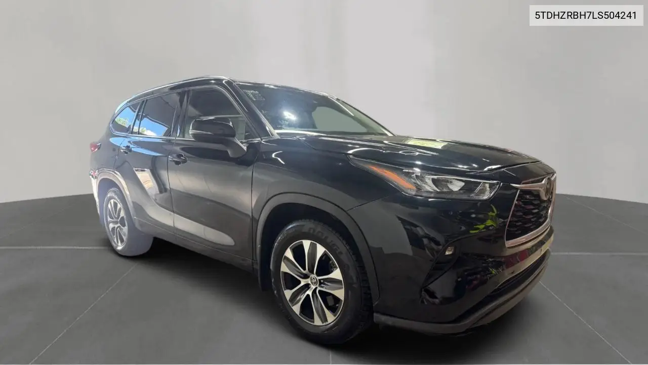 2020 Toyota Highlander Xle VIN: 5TDHZRBH7LS504241 Lot: 63534125