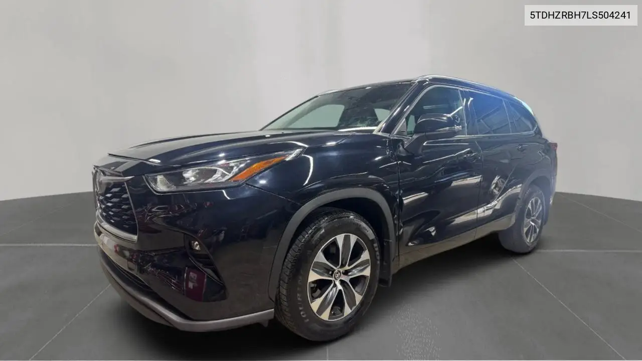 2020 Toyota Highlander Xle VIN: 5TDHZRBH7LS504241 Lot: 63534125