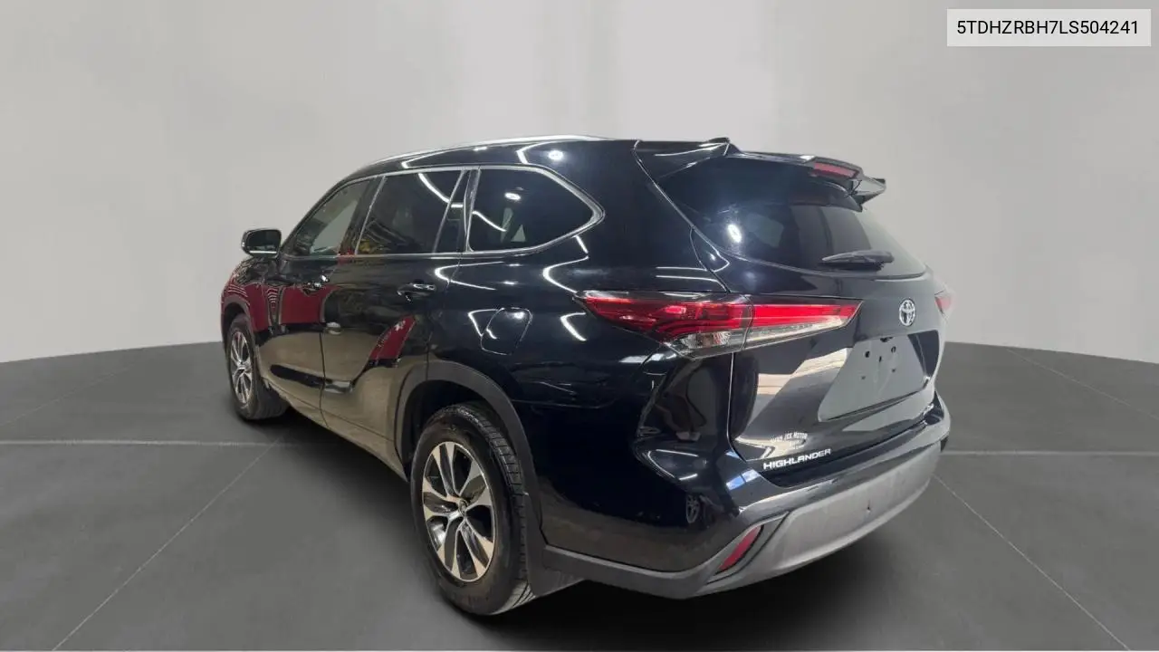 2020 Toyota Highlander Xle VIN: 5TDHZRBH7LS504241 Lot: 63534125