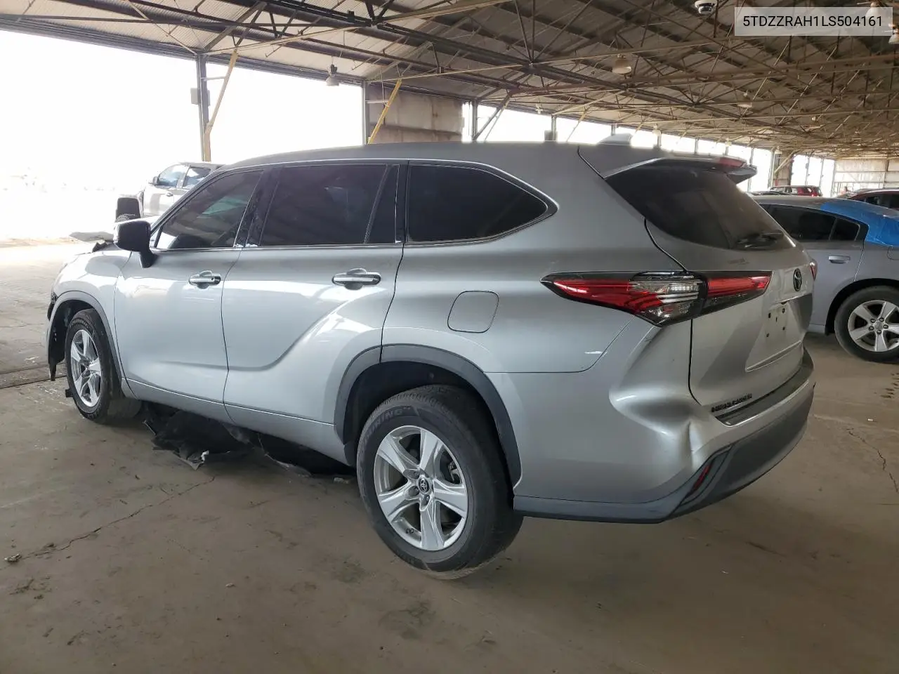 2020 Toyota Highlander L VIN: 5TDZZRAH1LS504161 Lot: 65258385