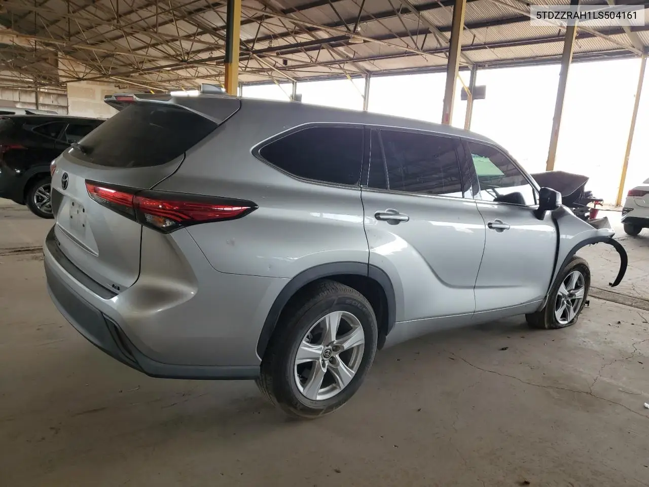 2020 Toyota Highlander L VIN: 5TDZZRAH1LS504161 Lot: 65258385