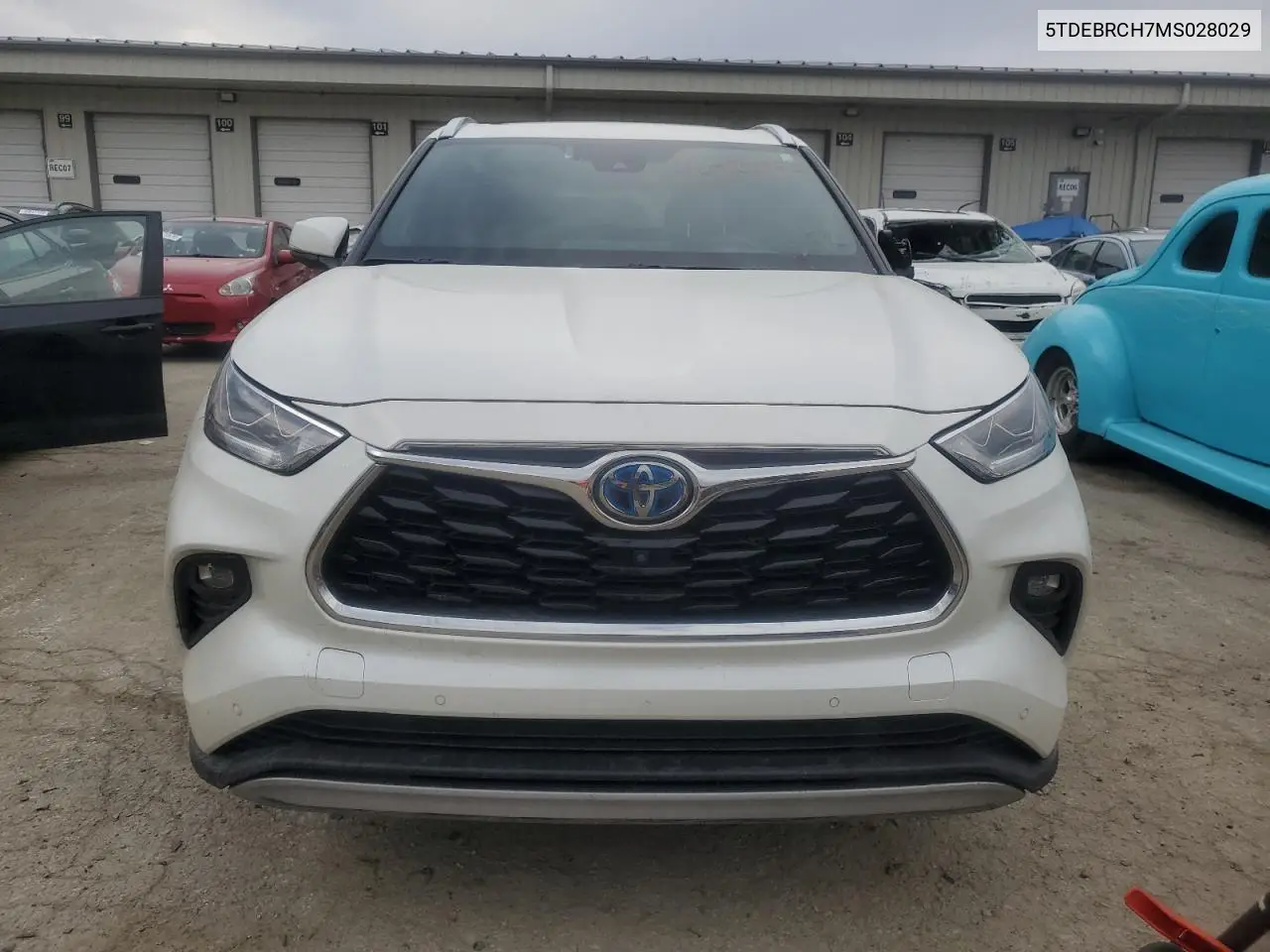 2021 Toyota Highlander Hybrid Platinum VIN: 5TDEBRCH7MS028029 Lot: 46925905