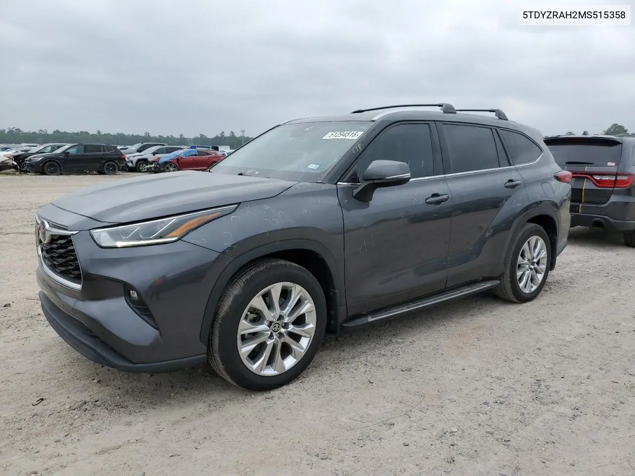 2021 Toyota Highlander Limited VIN: 5TDYZRAH2MS515358 Lot: 51294515