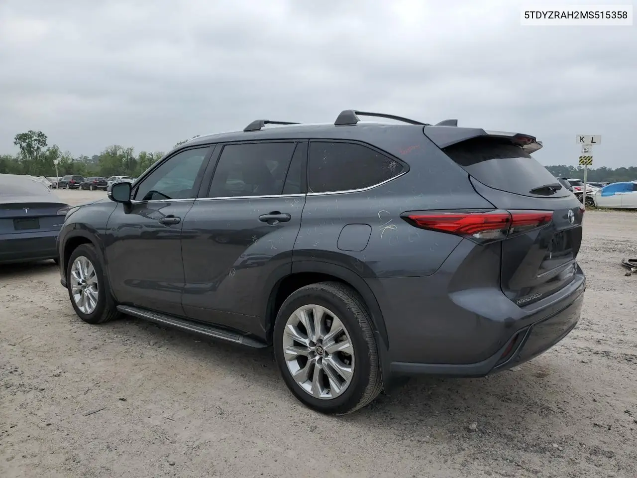 2021 Toyota Highlander Limited VIN: 5TDYZRAH2MS515358 Lot: 51294515