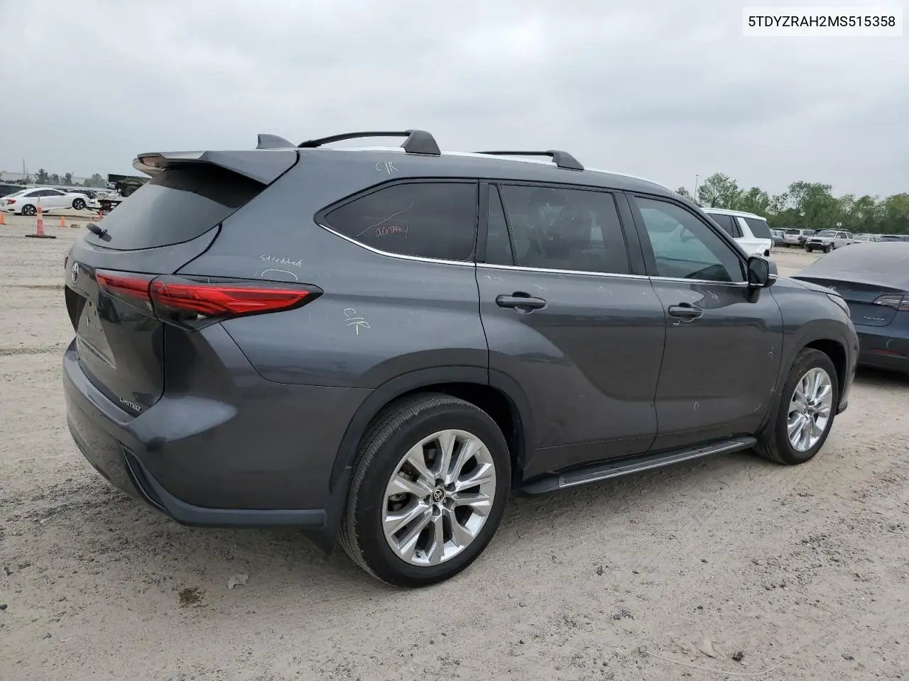 2021 Toyota Highlander Limited VIN: 5TDYZRAH2MS515358 Lot: 51294515