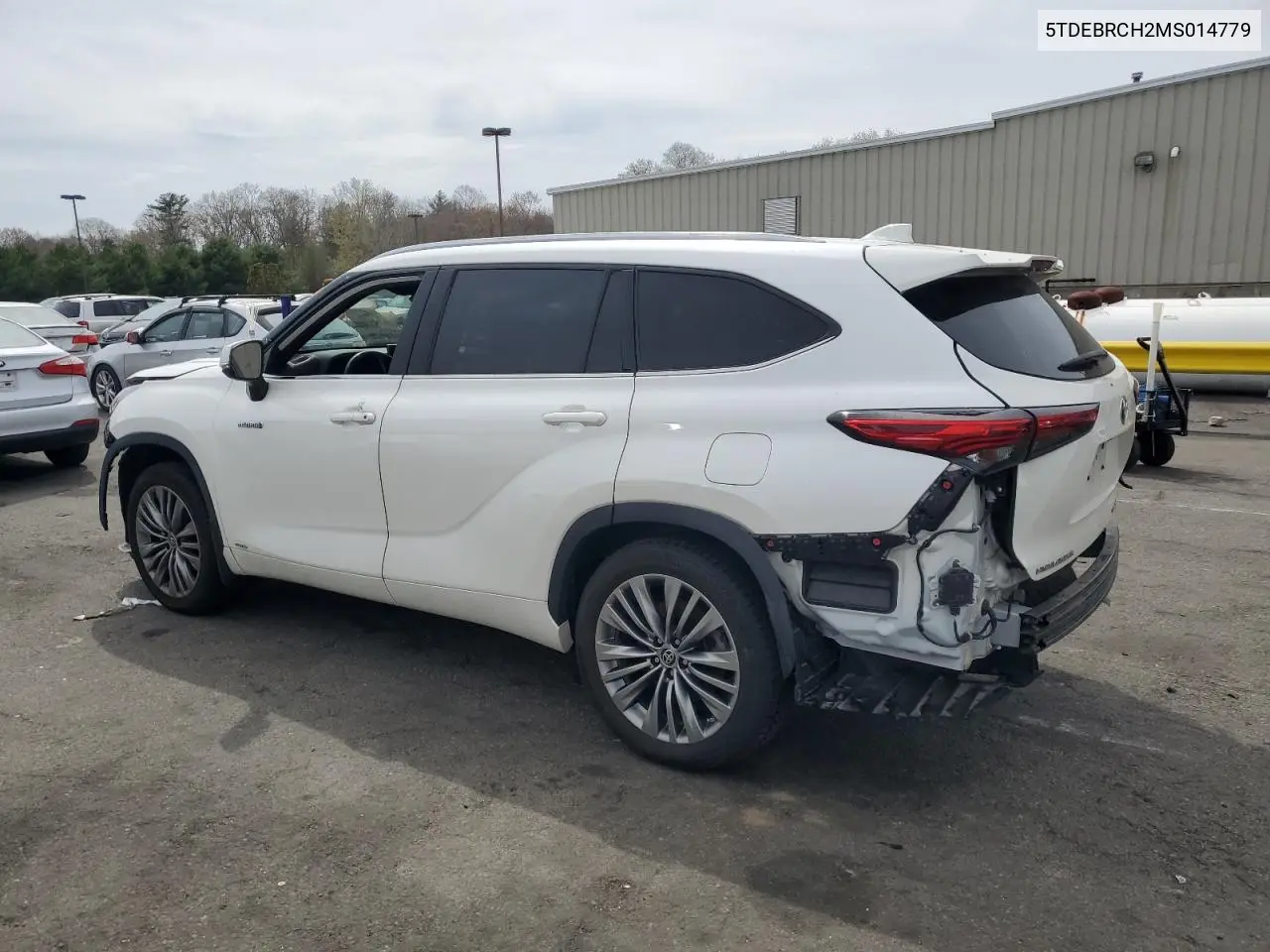 2021 Toyota Highlander Hybrid Platinum VIN: 5TDEBRCH2MS014779 Lot: 53320215