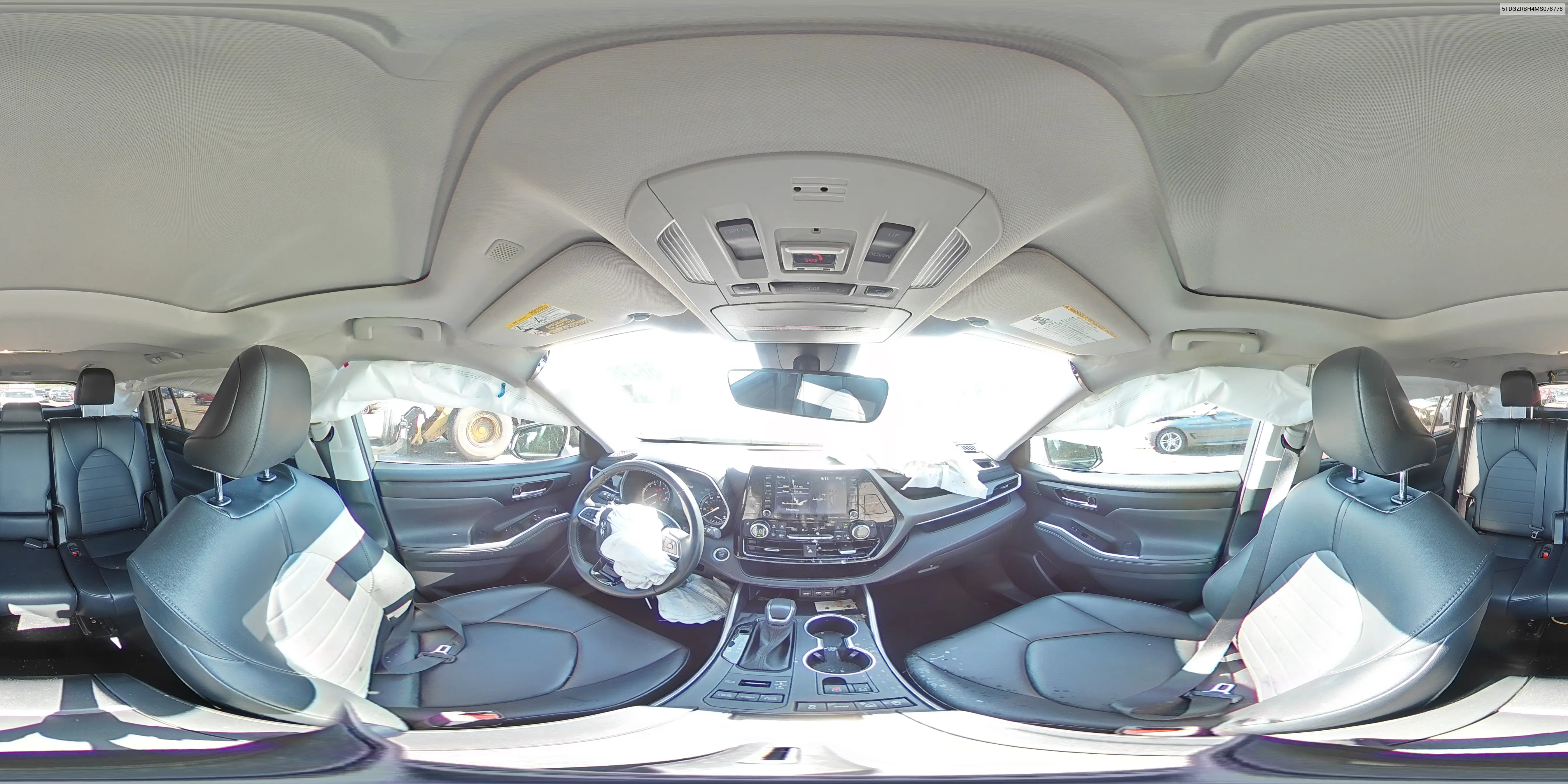 2021 Toyota Highlander Xle VIN: 5TDGZRBH4MS078778 Lot: 56496855