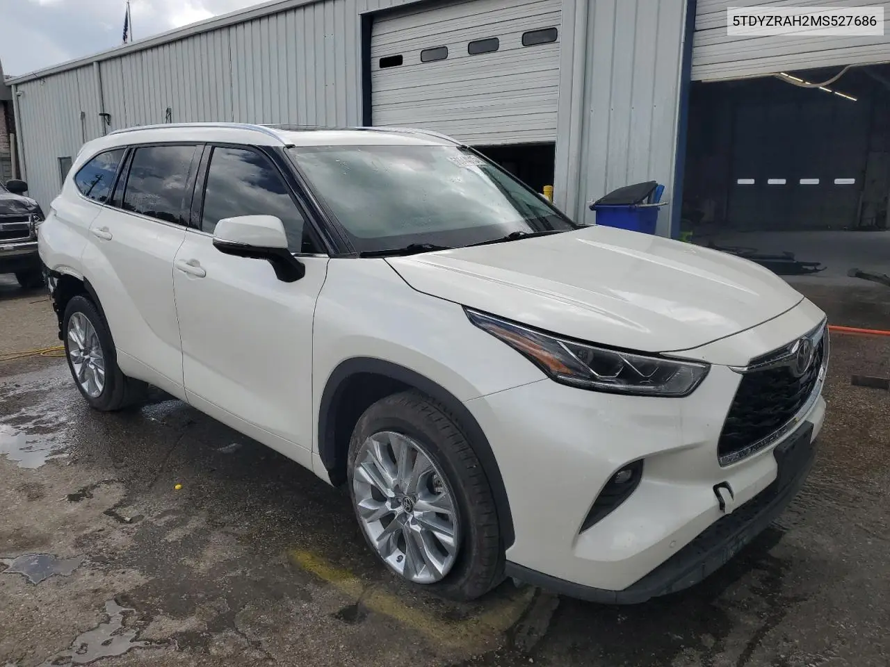 2021 Toyota Highlander Limited VIN: 5TDYZRAH2MS527686 Lot: 56644015