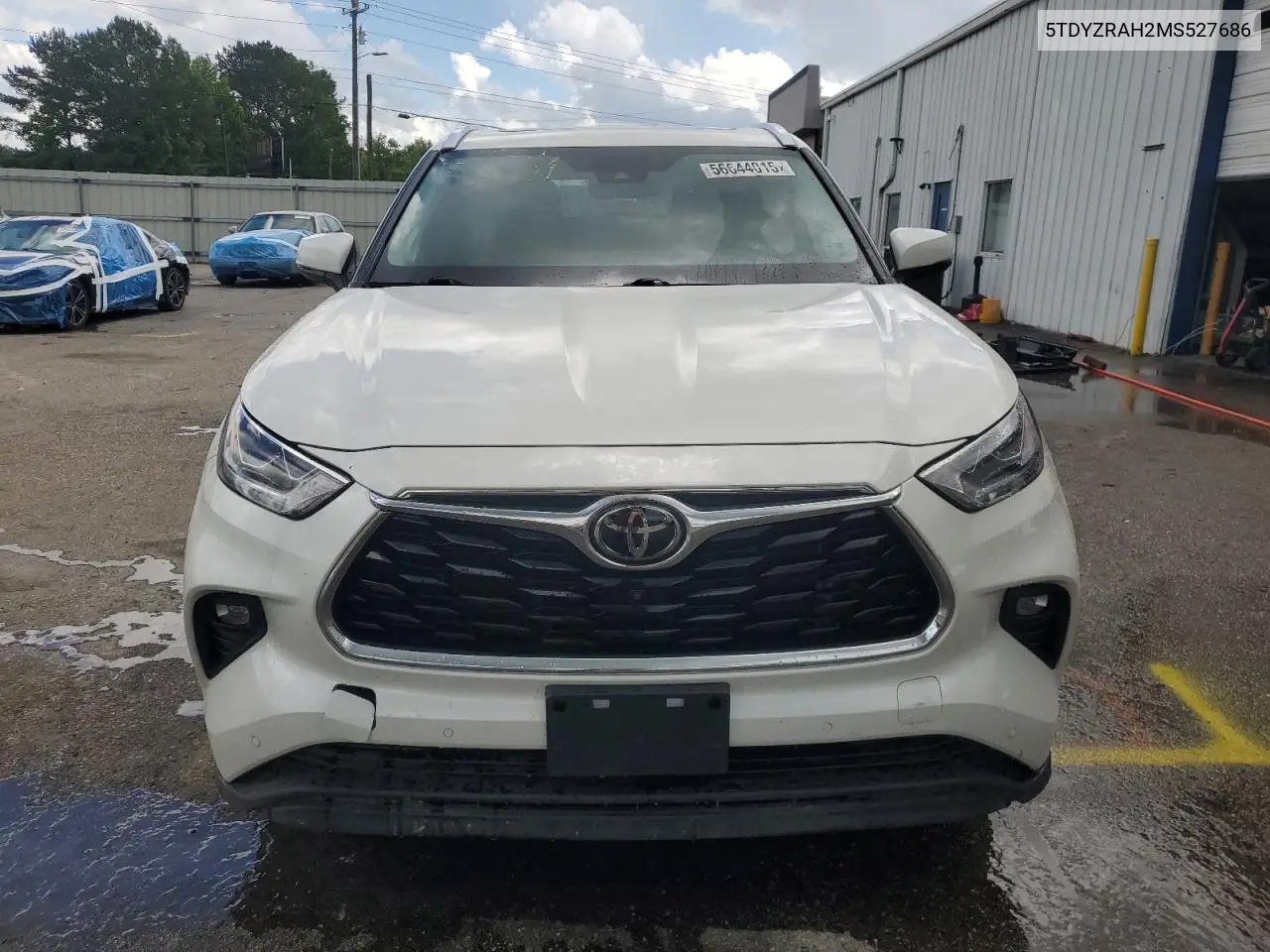2021 Toyota Highlander Limited VIN: 5TDYZRAH2MS527686 Lot: 56644015