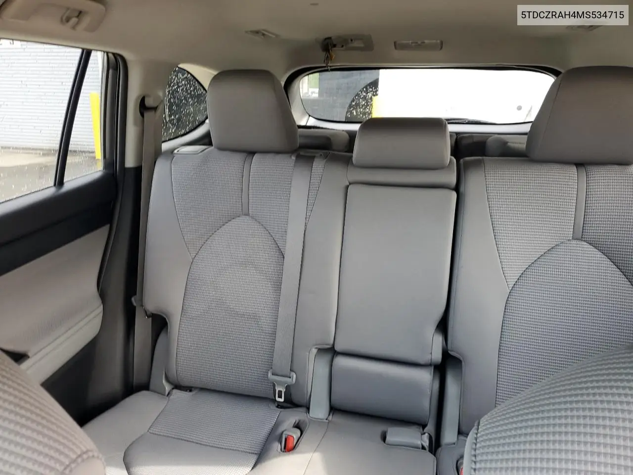 2021 Toyota Highlander L VIN: 5TDCZRAH4MS534715 Lot: 56737705