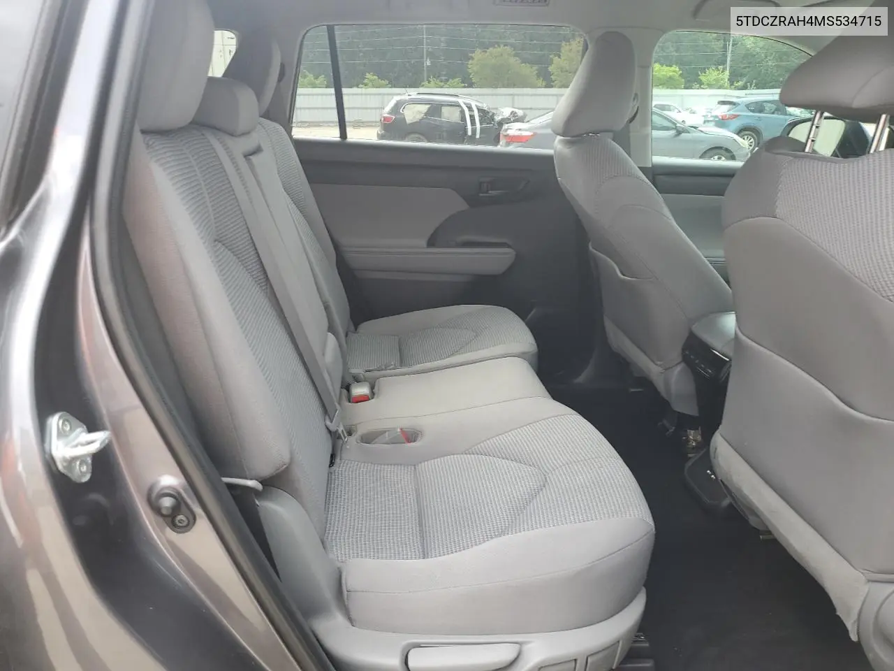 2021 Toyota Highlander L VIN: 5TDCZRAH4MS534715 Lot: 56737705
