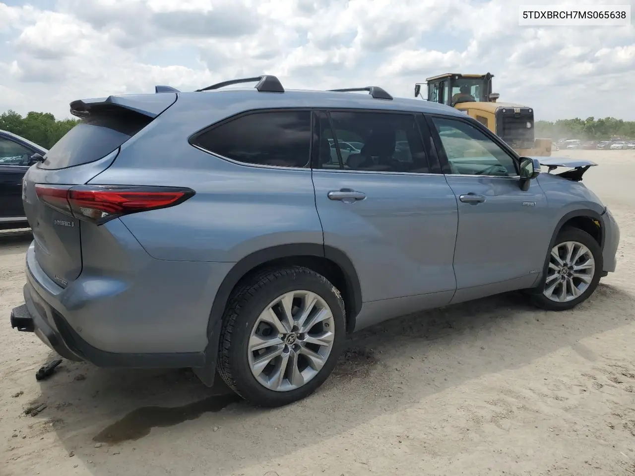 2021 Toyota Highlander Hybrid Limited VIN: 5TDXBRCH7MS065638 Lot: 56914045