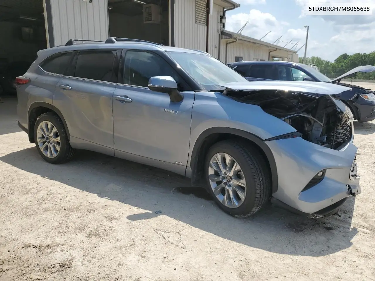 2021 Toyota Highlander Hybrid Limited VIN: 5TDXBRCH7MS065638 Lot: 56914045