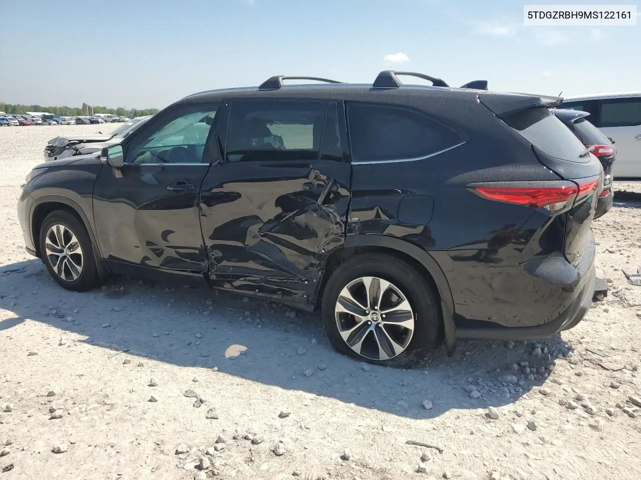 2021 Toyota Highlander Xle VIN: 5TDGZRBH9MS122161 Lot: 56928785