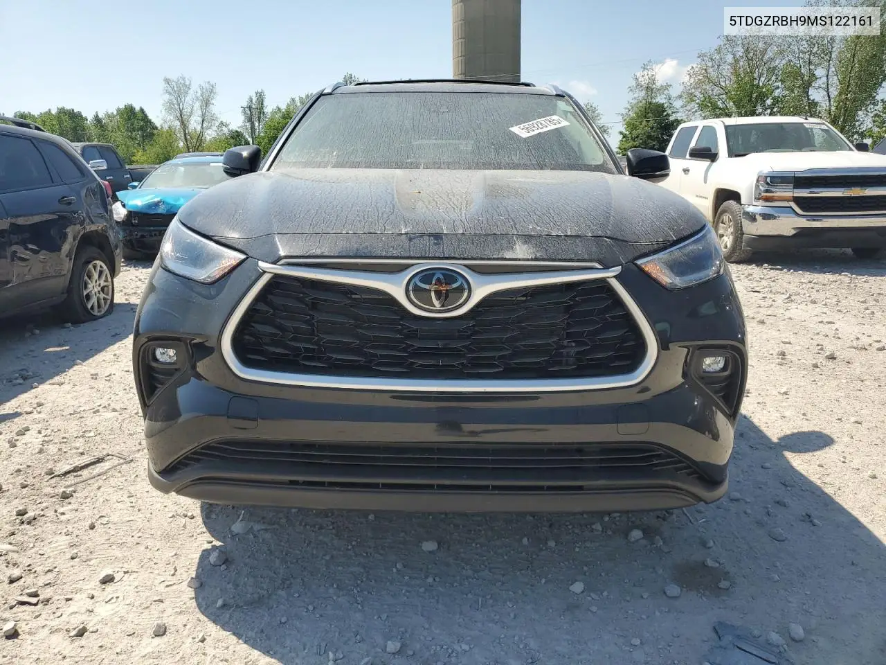 2021 Toyota Highlander Xle VIN: 5TDGZRBH9MS122161 Lot: 56928785