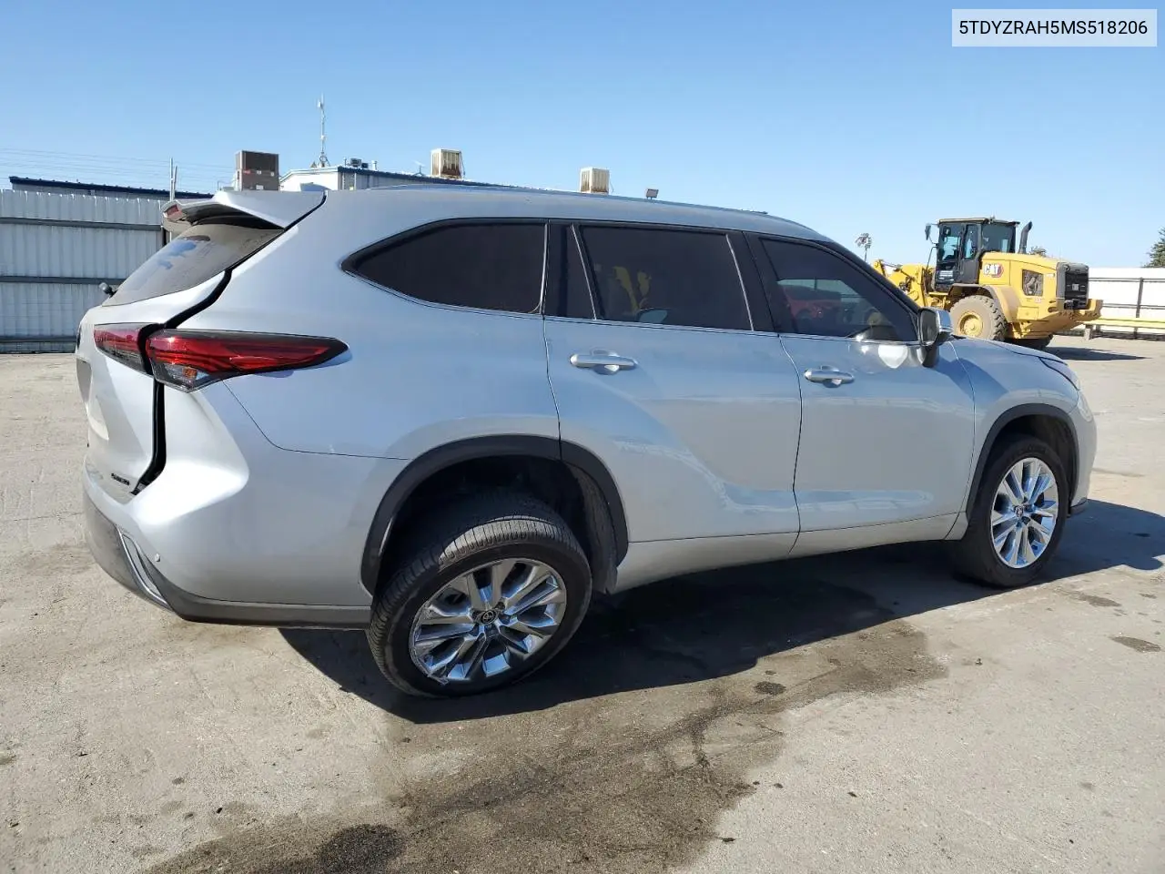 2021 Toyota Highlander Limited VIN: 5TDYZRAH5MS518206 Lot: 57089125