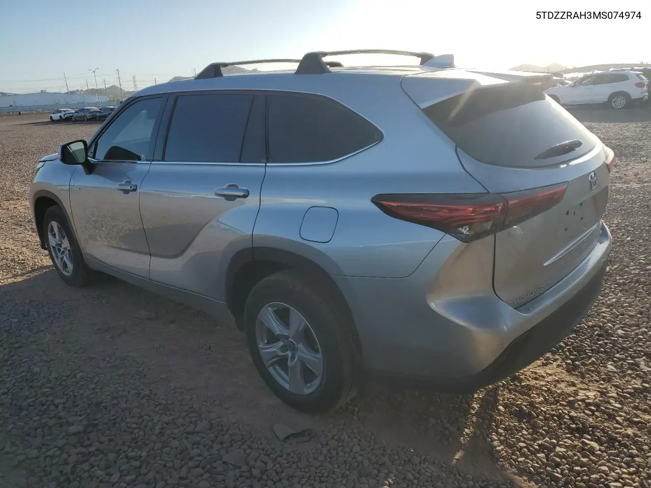 2021 Toyota Highlander L VIN: 5TDZZRAH3MS074974 Lot: 57108895