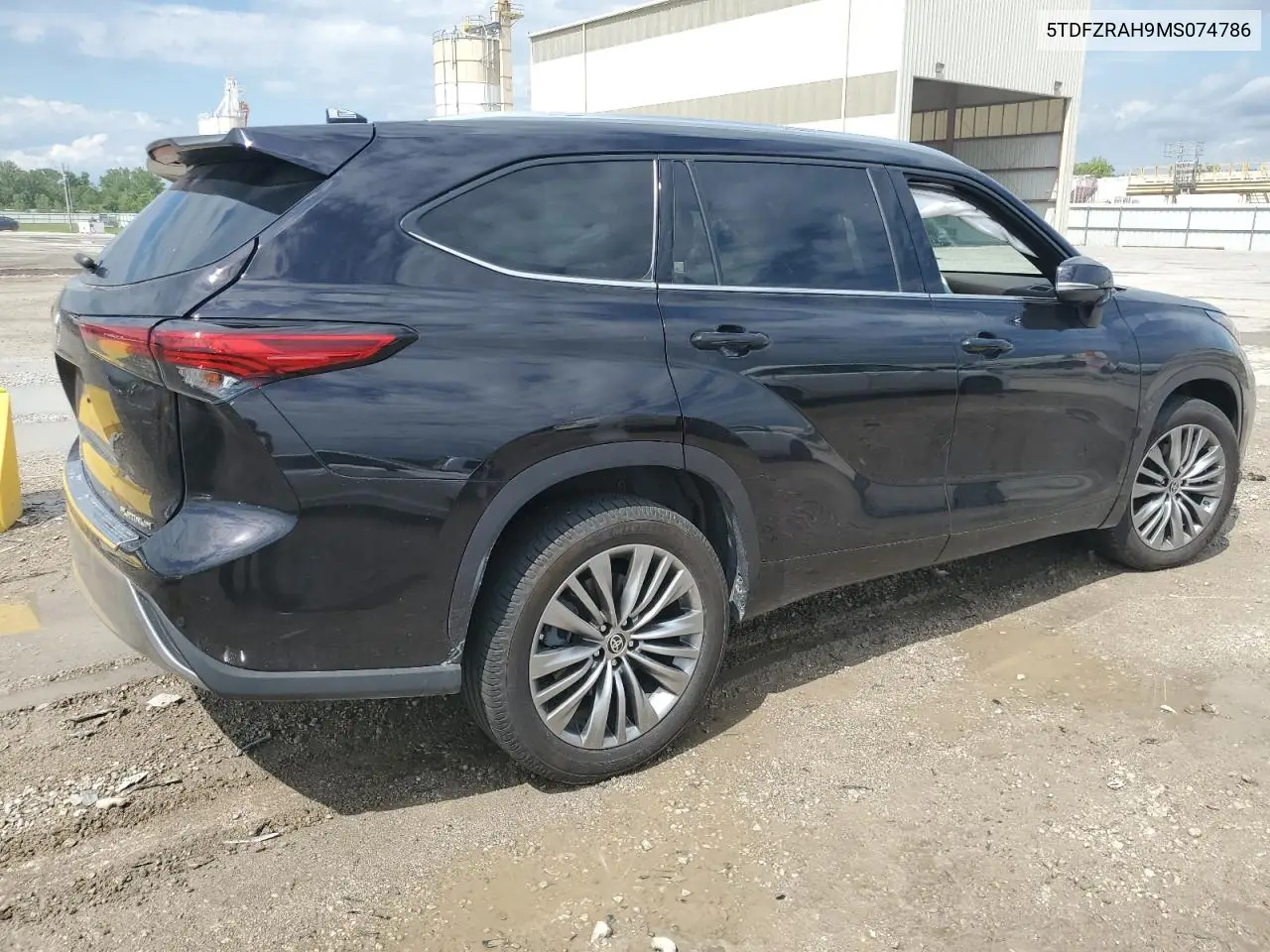 2021 Toyota Highlander Platinum VIN: 5TDFZRAH9MS074786 Lot: 58811315
