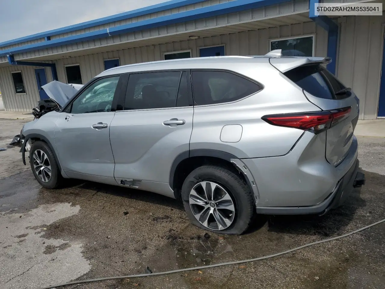 2021 Toyota Highlander Xle VIN: 5TDGZRAH2MS535041 Lot: 59042245