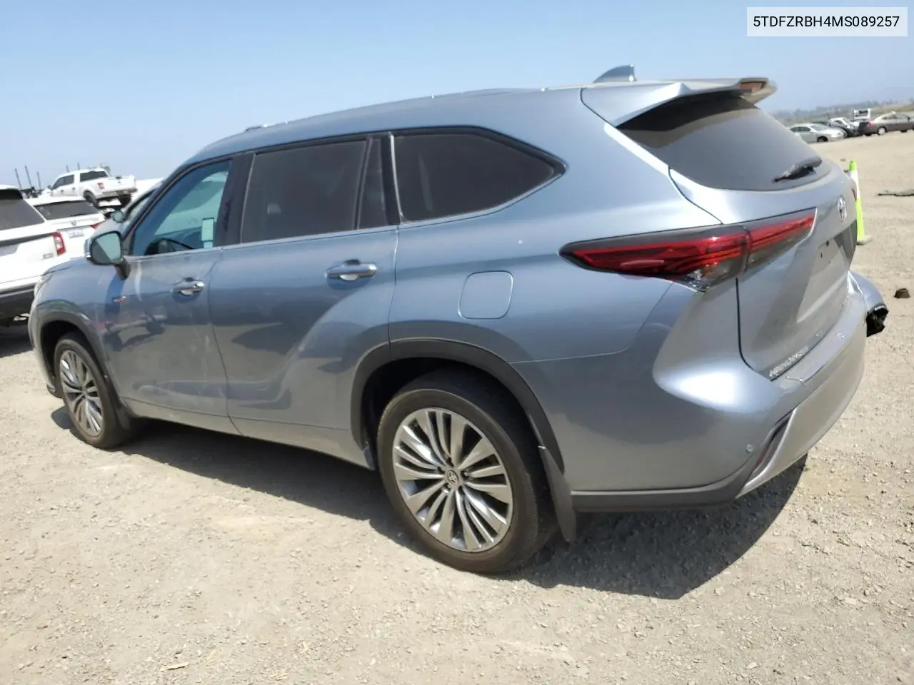 2021 Toyota Highlander Platinum VIN: 5TDFZRBH4MS089257 Lot: 59234275