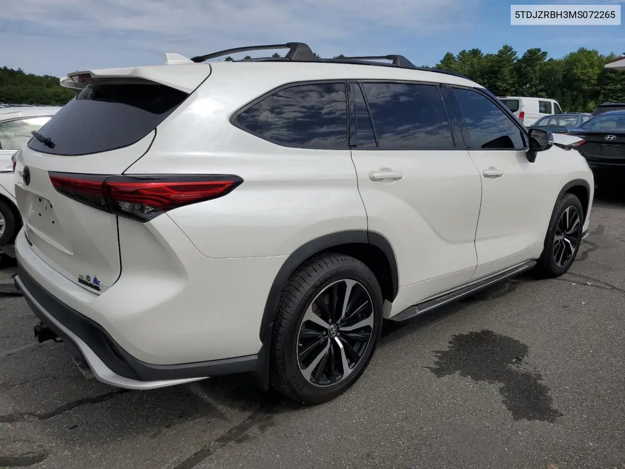 2021 Toyota Highlander Xse VIN: 5TDJZRBH3MS072265 Lot: 61470465