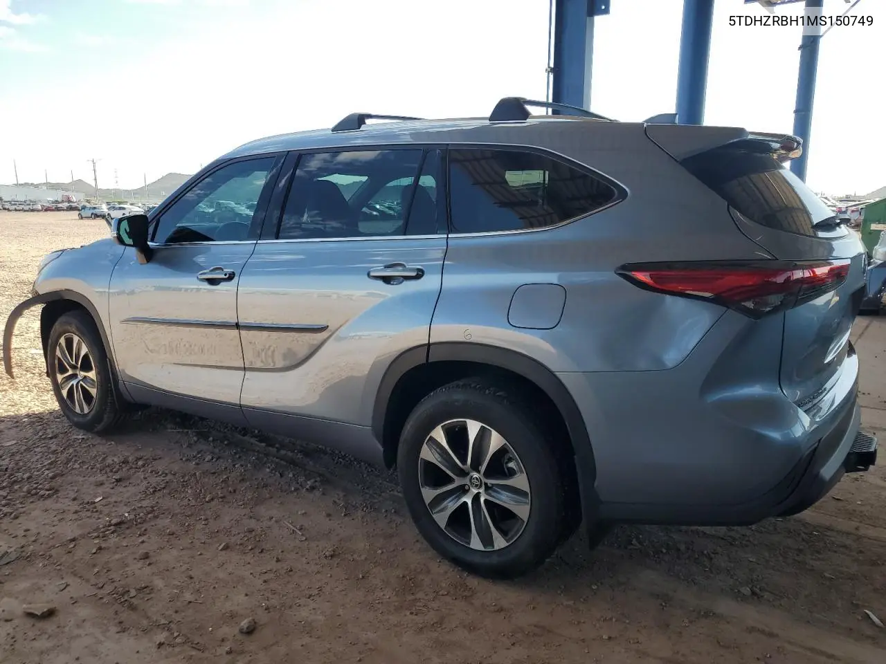 2021 Toyota Highlander Xle VIN: 5TDHZRBH1MS150749 Lot: 62416335