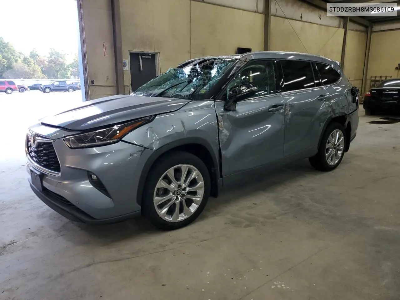 2021 Toyota Highlander Limited VIN: 5TDDZRBH8MS086109 Lot: 62425805