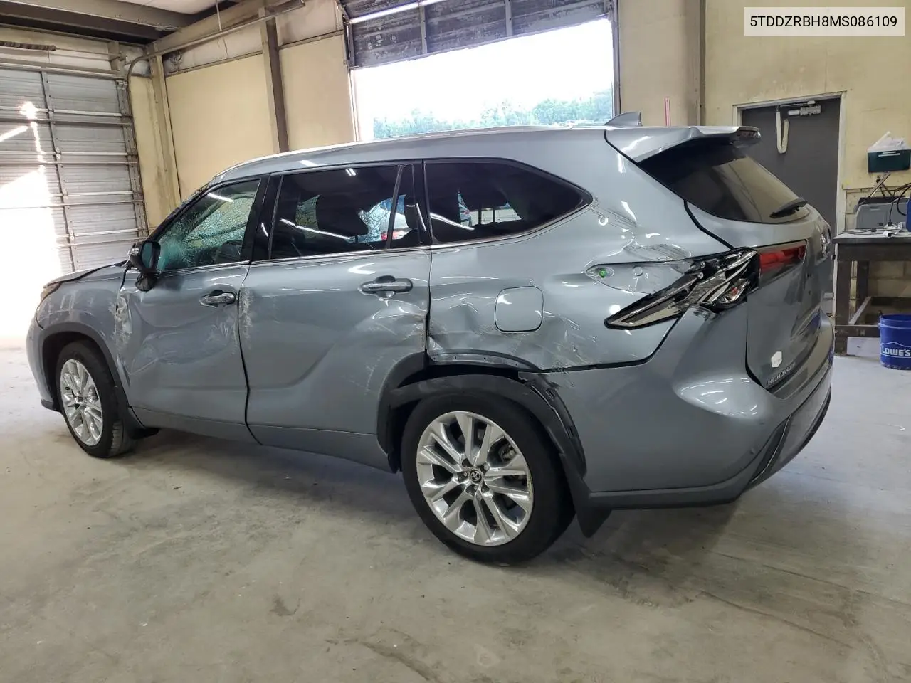 2021 Toyota Highlander Limited VIN: 5TDDZRBH8MS086109 Lot: 62425805