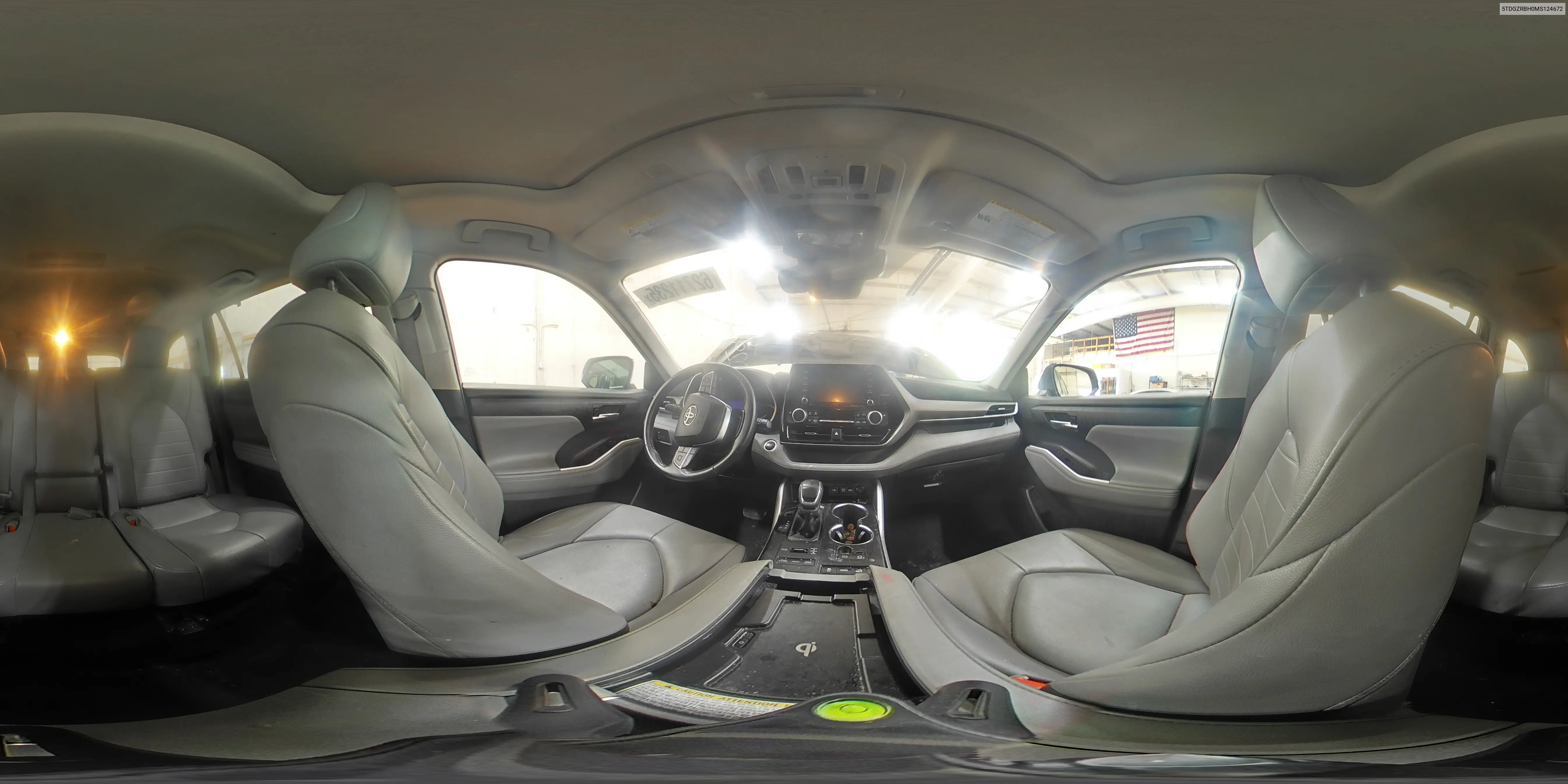 2021 Toyota Highlander Xle VIN: 5TDGZRBH0MS124672 Lot: 62711235