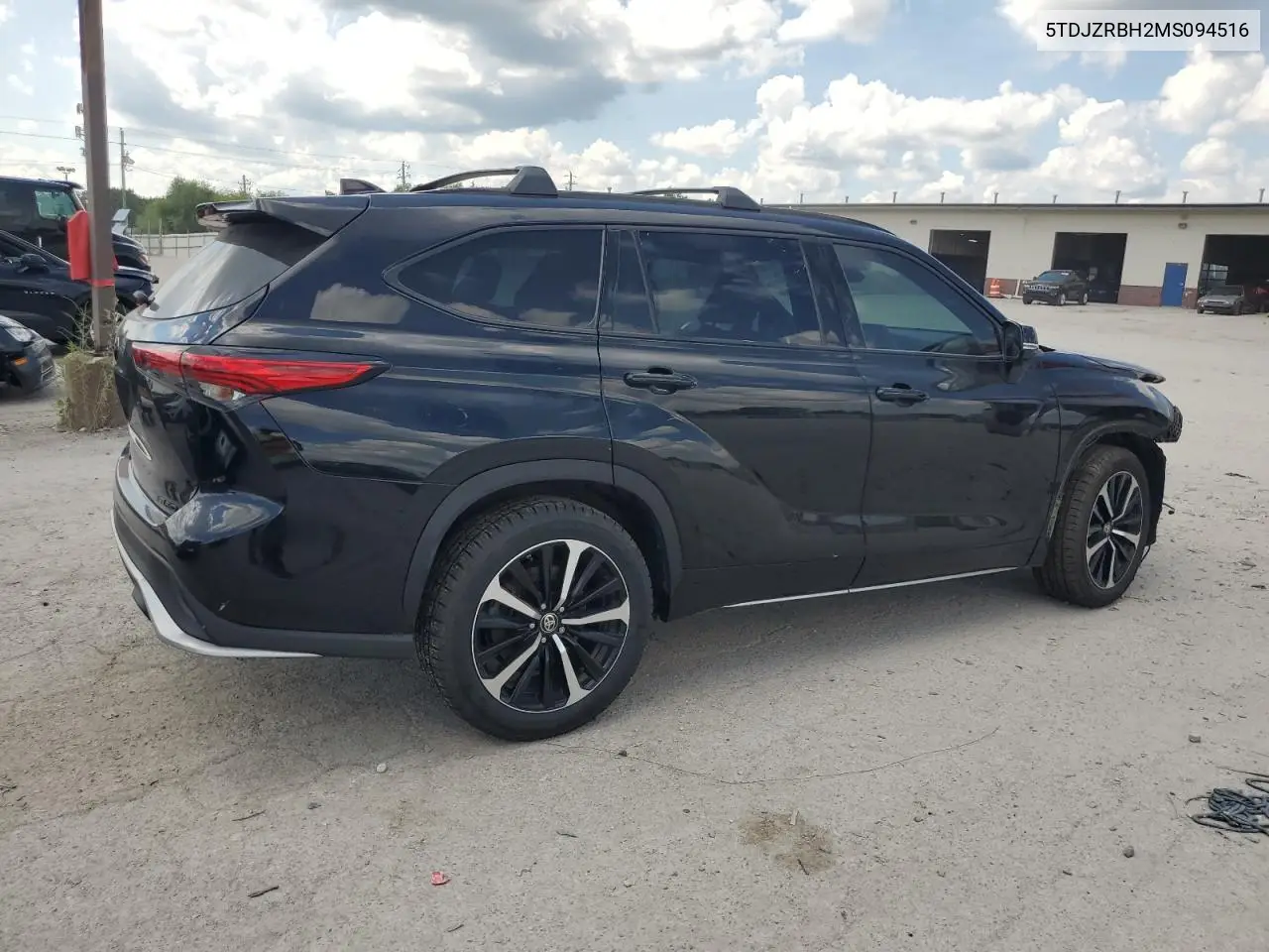 2021 Toyota Highlander Xse VIN: 5TDJZRBH2MS094516 Lot: 62929825