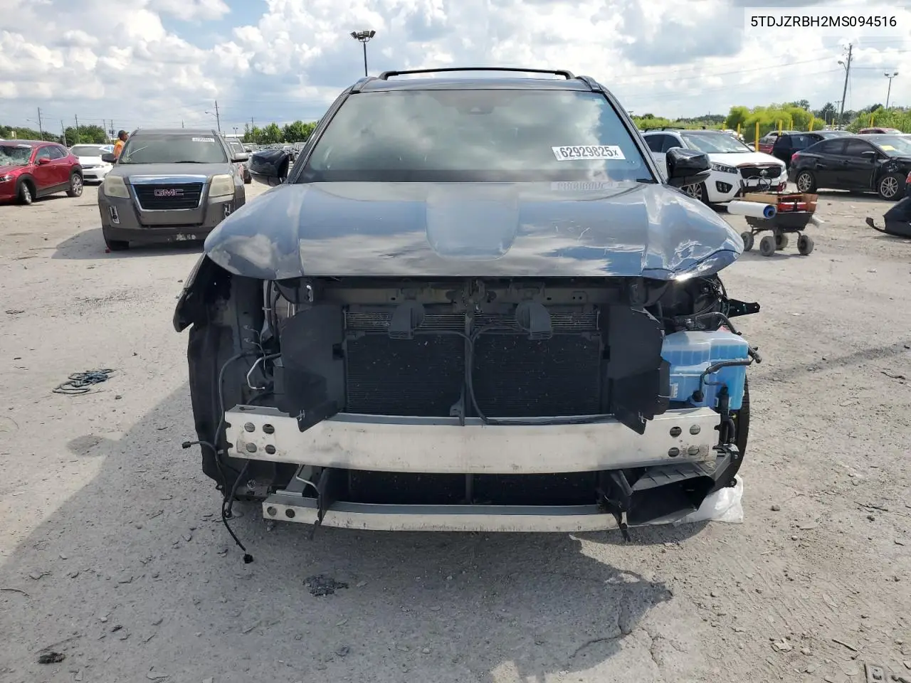 2021 Toyota Highlander Xse VIN: 5TDJZRBH2MS094516 Lot: 62929825