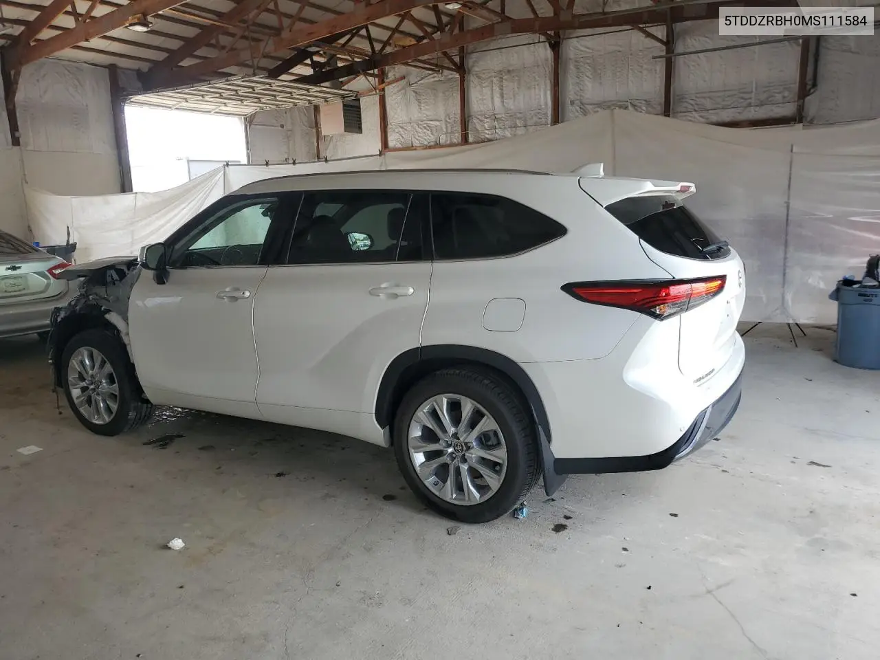 2021 Toyota Highlander Limited VIN: 5TDDZRBH0MS111584 Lot: 63090345