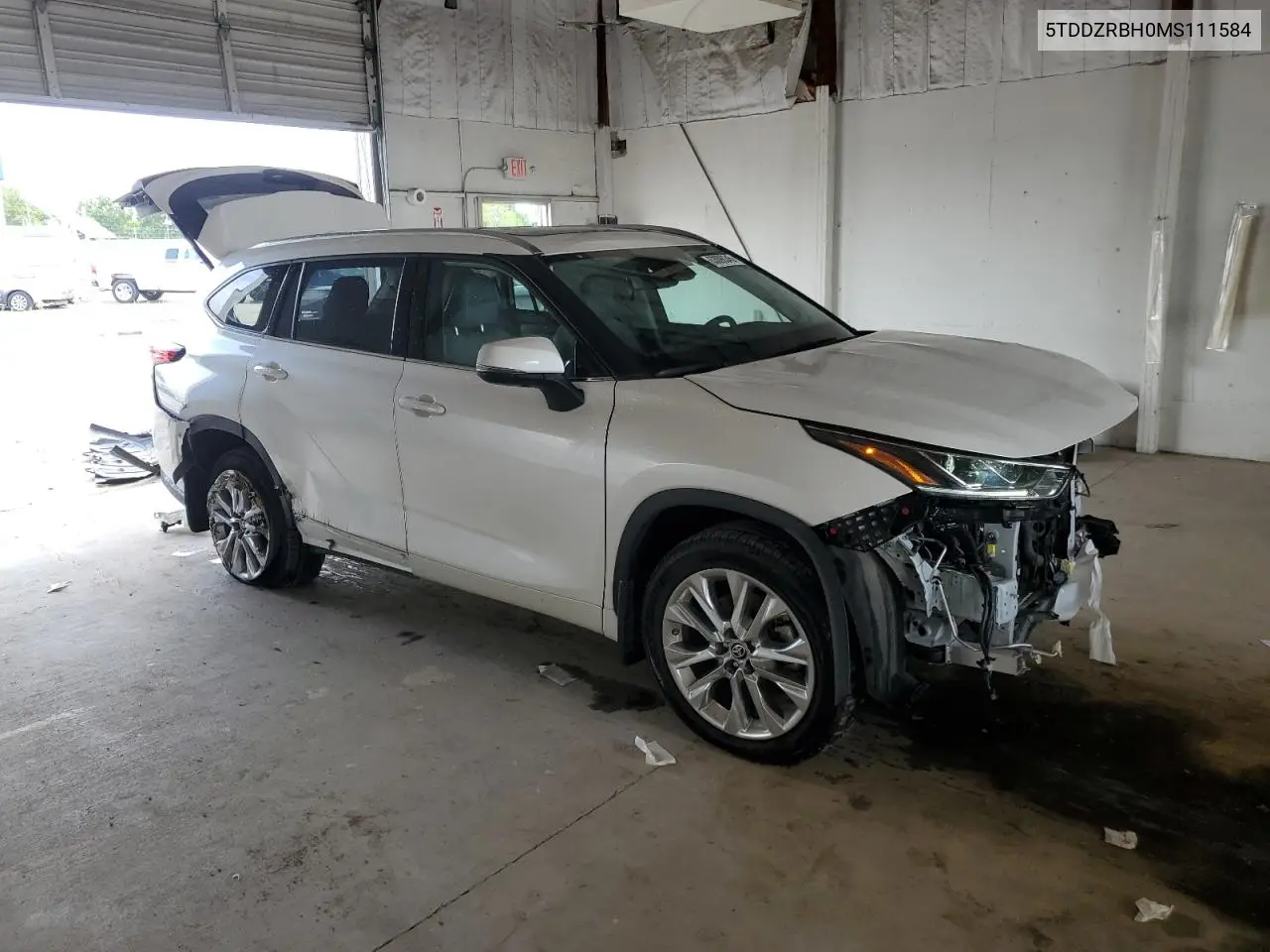 2021 Toyota Highlander Limited VIN: 5TDDZRBH0MS111584 Lot: 63090345