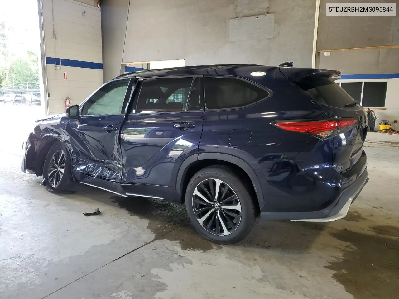 2021 Toyota Highlander Xse VIN: 5TDJZRBH2MS095844 Lot: 63214725
